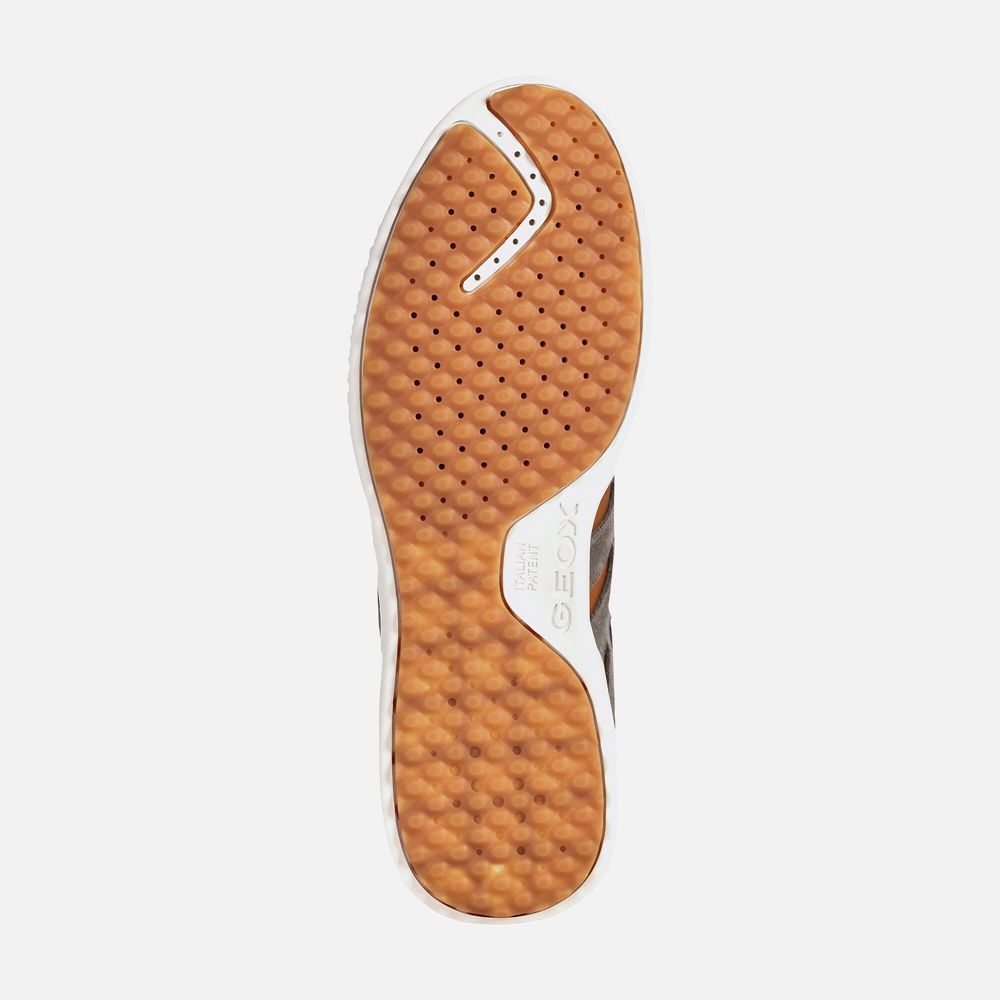 Basket Geox Snake.2 - Orange/Grise - Homme 629841-BVX